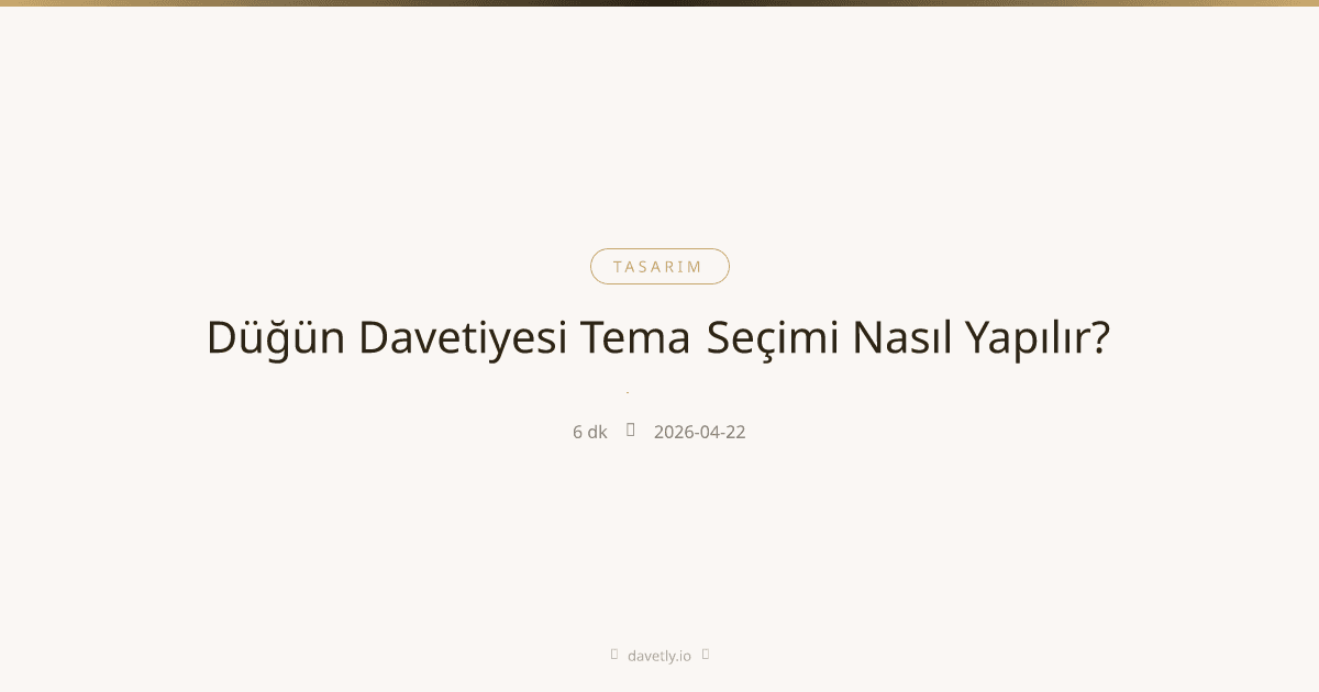 Farklı dijital düğün davetiyesi tema önizlemeleri